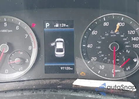 2018 Hyundai Sonata Sport из США, поврежденный, VIN 5NPE34AF8JH674960